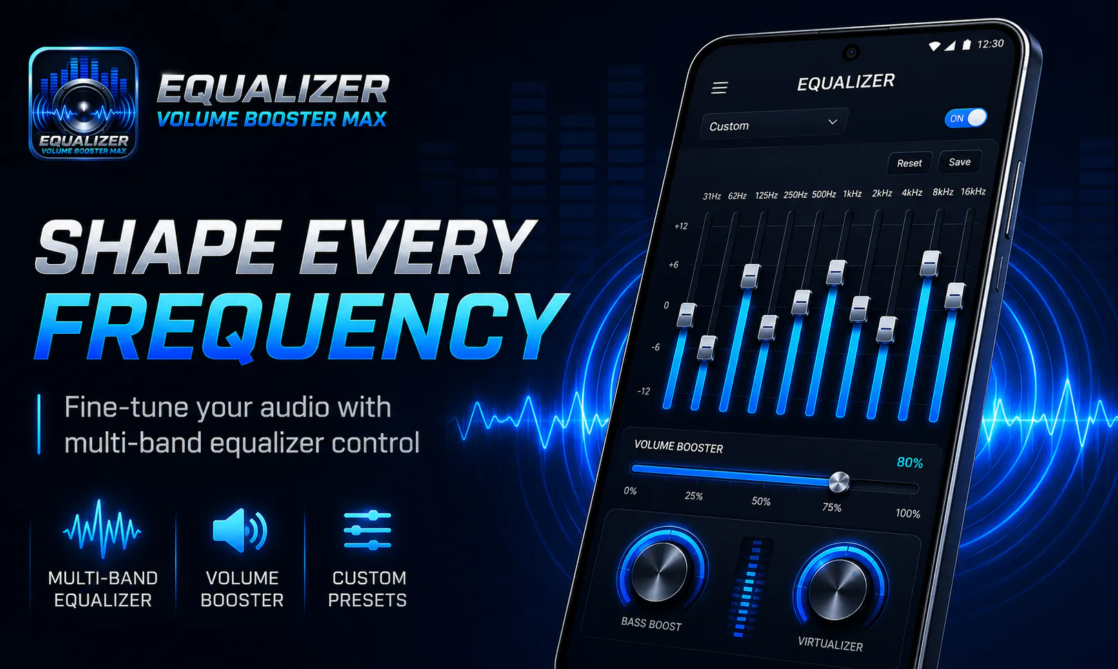 Equalizer Volume Booster Max screenshot