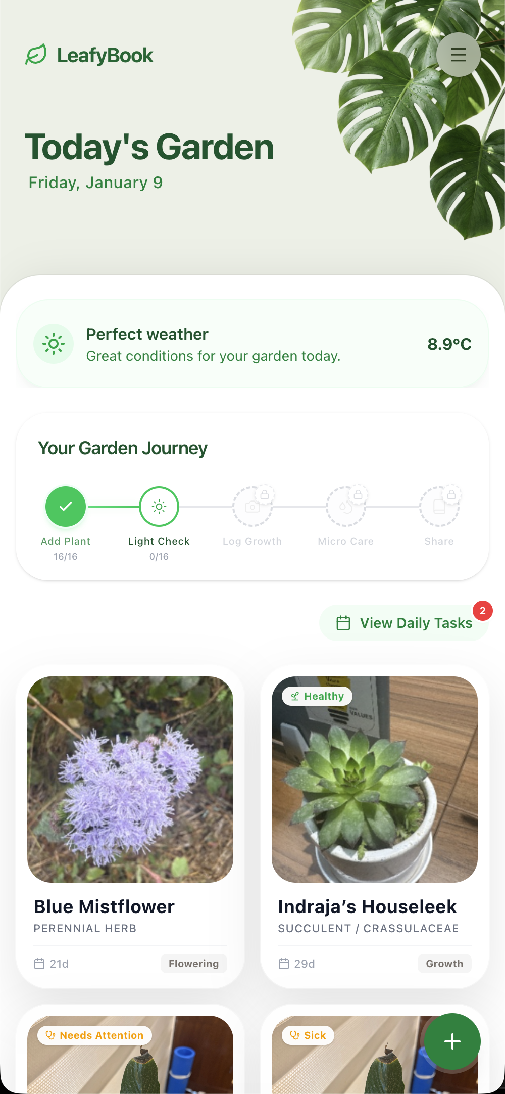 LeafyBook - Main product screenshot demonstrating key features and user interface
