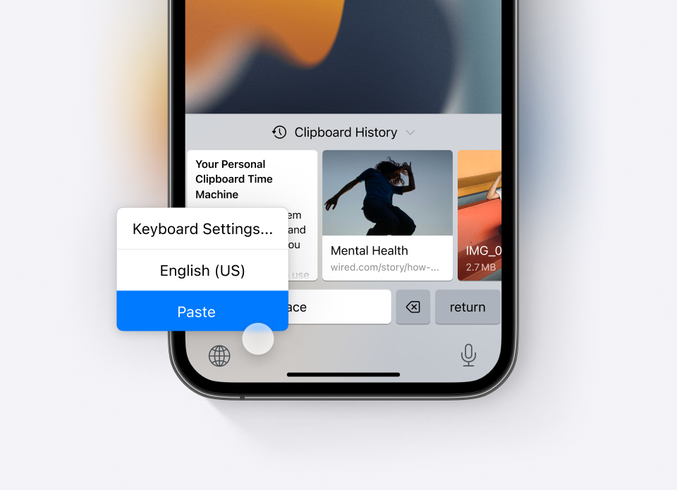 粘貼鍵盤 - 在iPhone和iPad上複製和粘貼最方便的方法 media 2