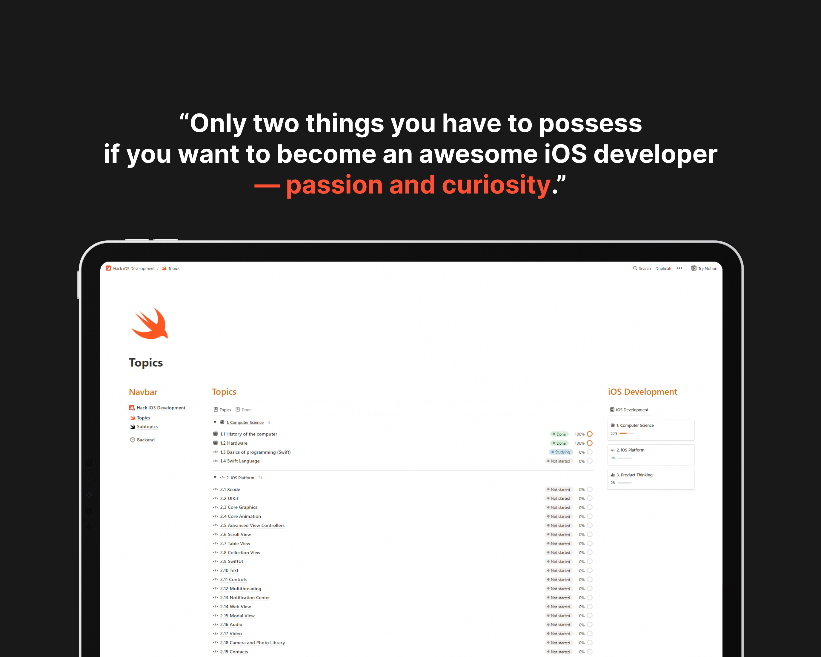 Hack IOS Development - Roadmap per diventare un esperto nello sviluppo di iOS media 4