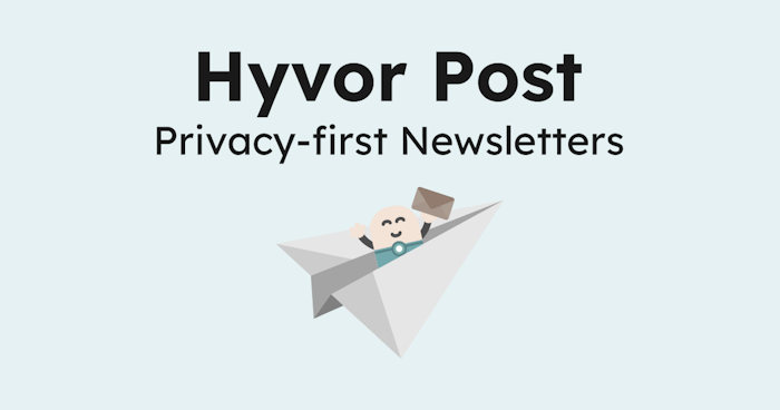 Hyvor Post产品图