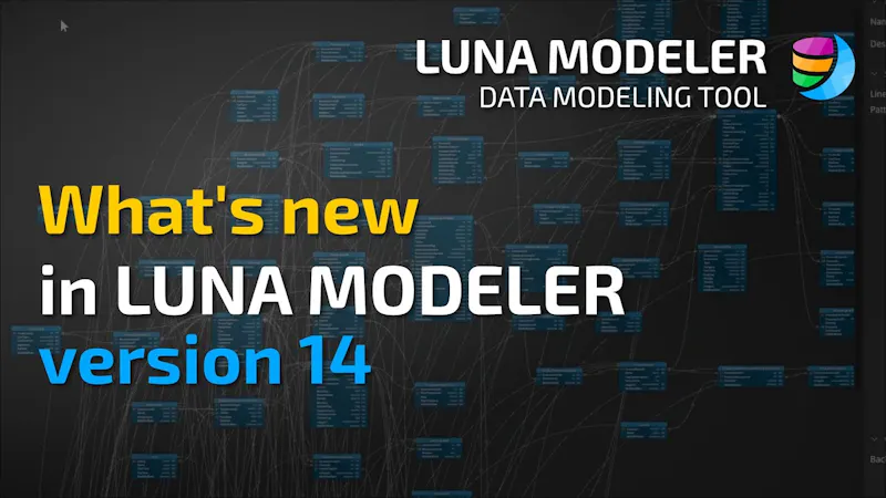 Luna Modeler 14 screenshot 1 (video preview)