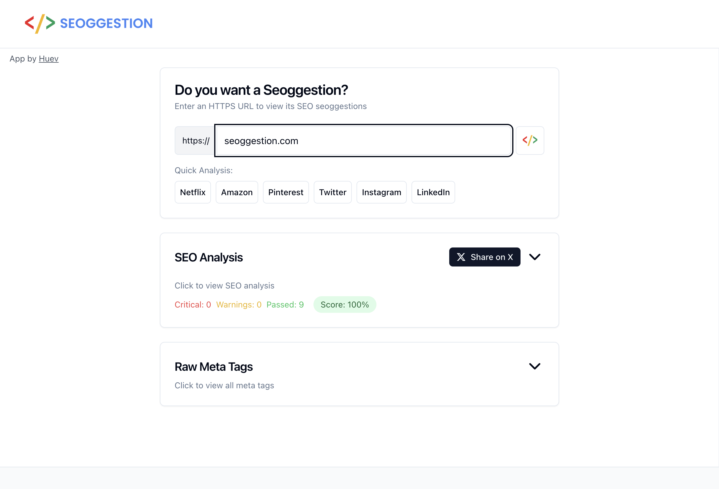 Seogbestion - 免费SEO META标签分析仪和优化工具媒体2