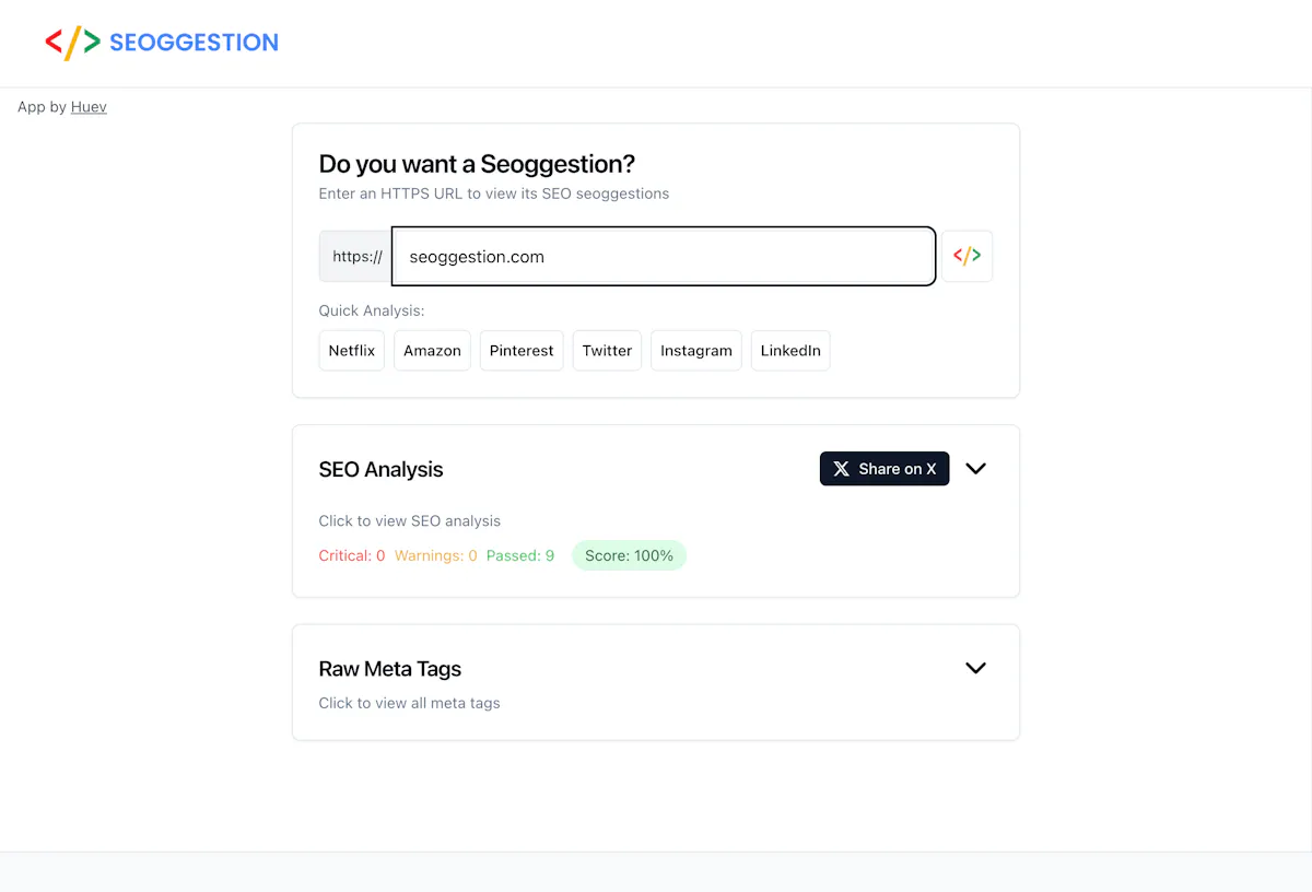 Seoggestion