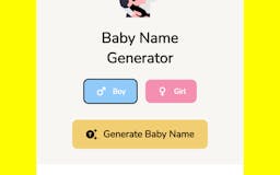 Baby Name Generator media 3