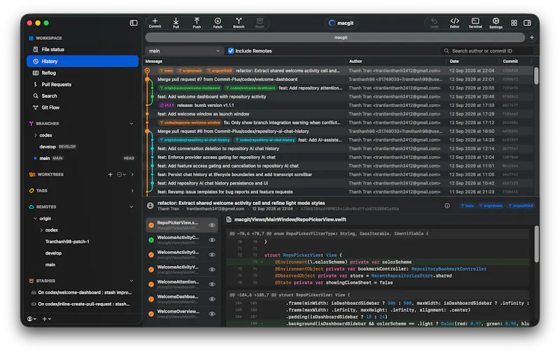 Commit+ screenshot 4