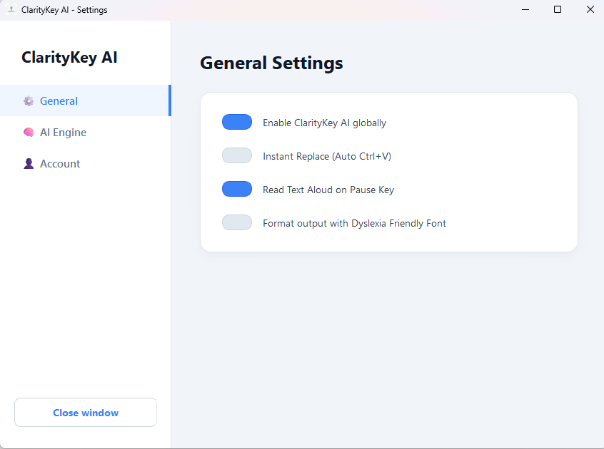  ClarityKey AI - Main product screenshot demonstrating key features and user interface