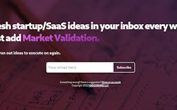 Unvalidated Startup/SaaS Ideas media 2