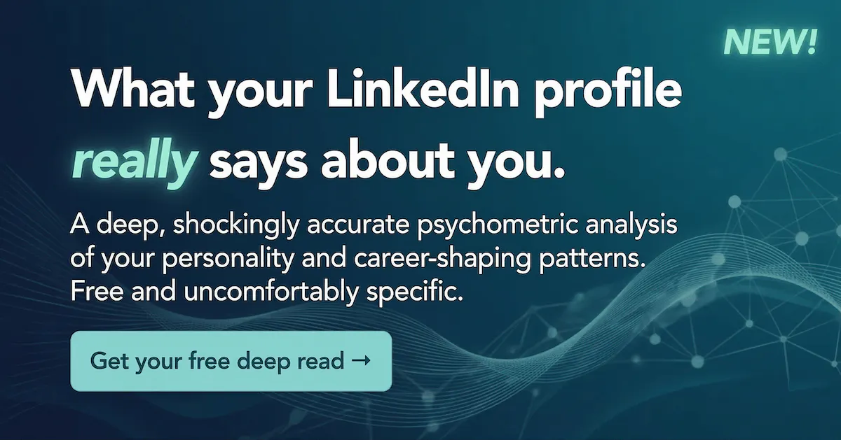 Career Deep Read 제품 배너