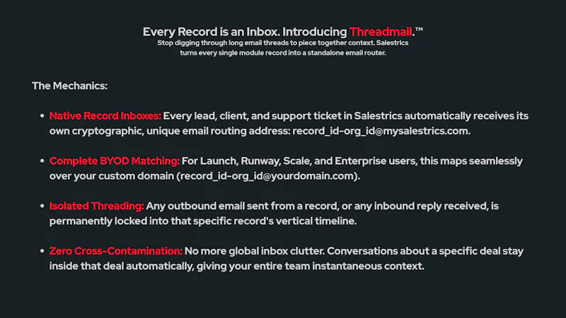 Salestrics AI-Native Email Beta screenshot 7