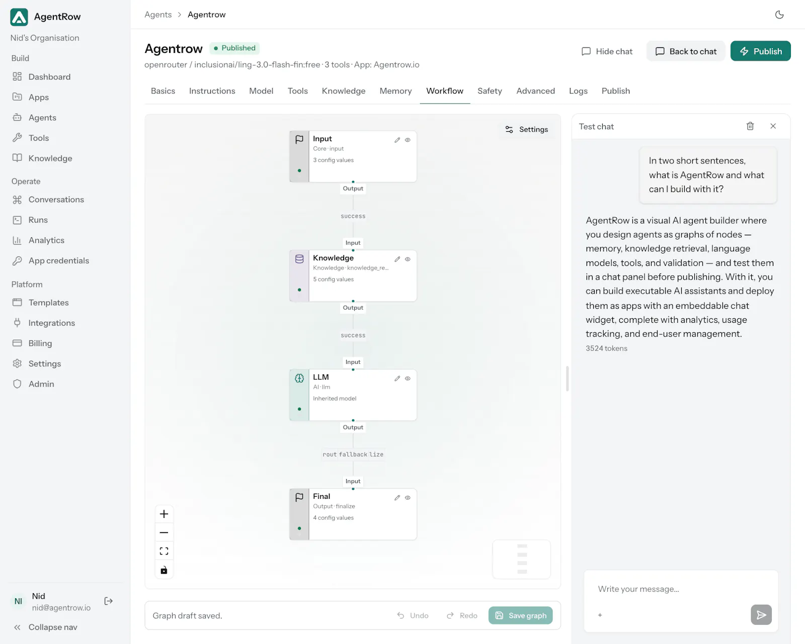 AgentRow screenshot 1