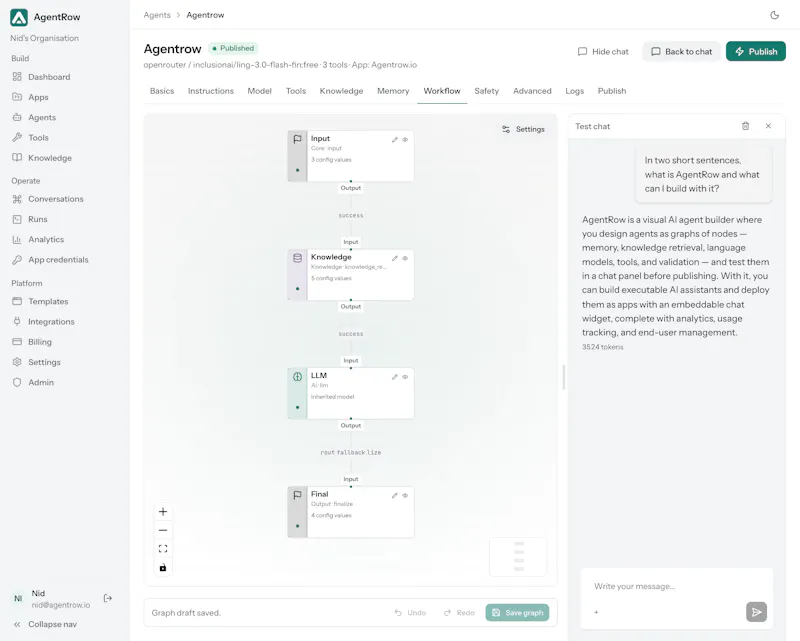 AgentRow screenshot 1