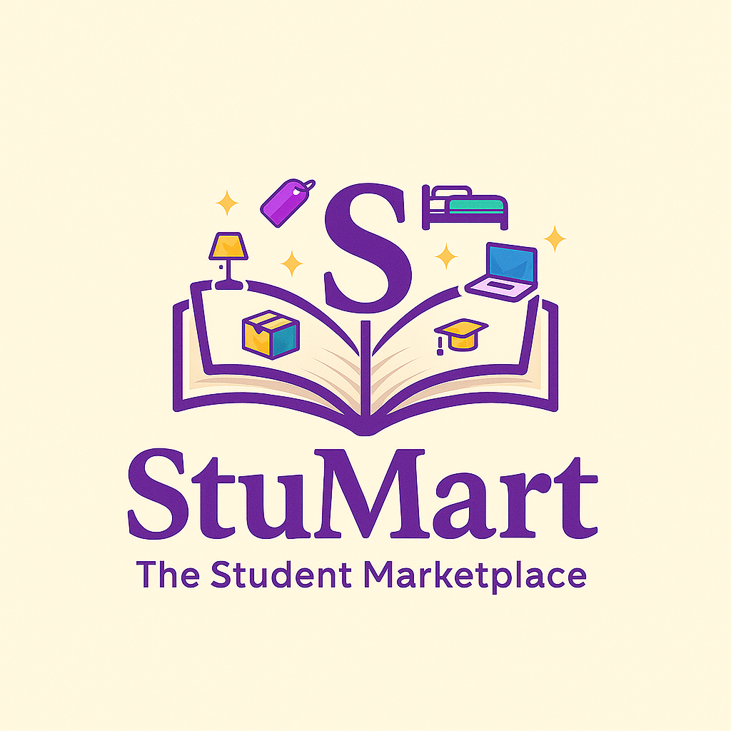 StuMart - Product Hunt launch logo and brand identity
