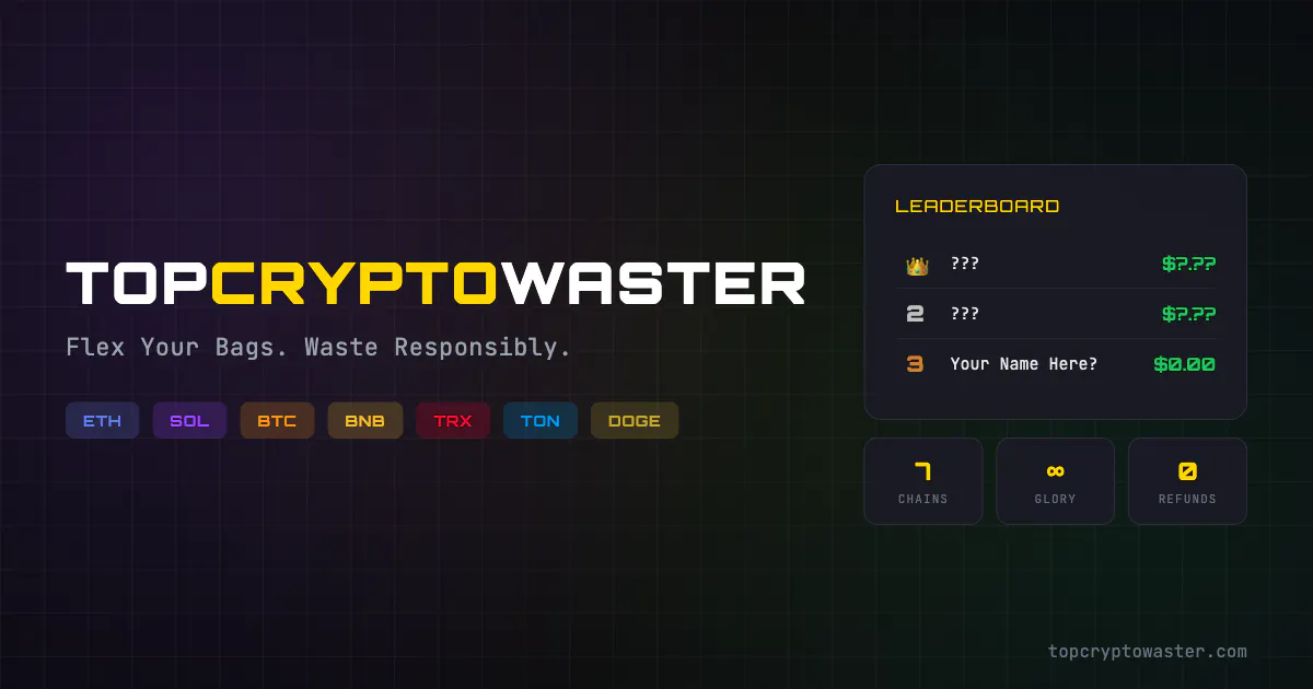 Banner del producto TopCryptoWaster