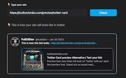 Twitter Card Preview media 1