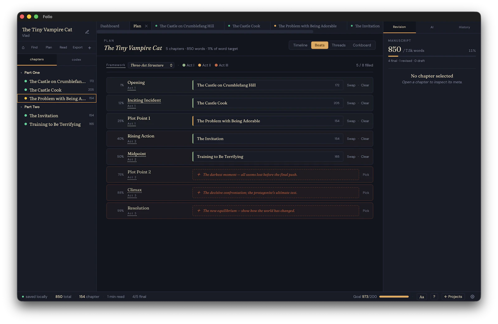 Folio Dark Muse screenshot 10