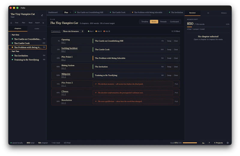 Folio Dark Muse screenshot 10