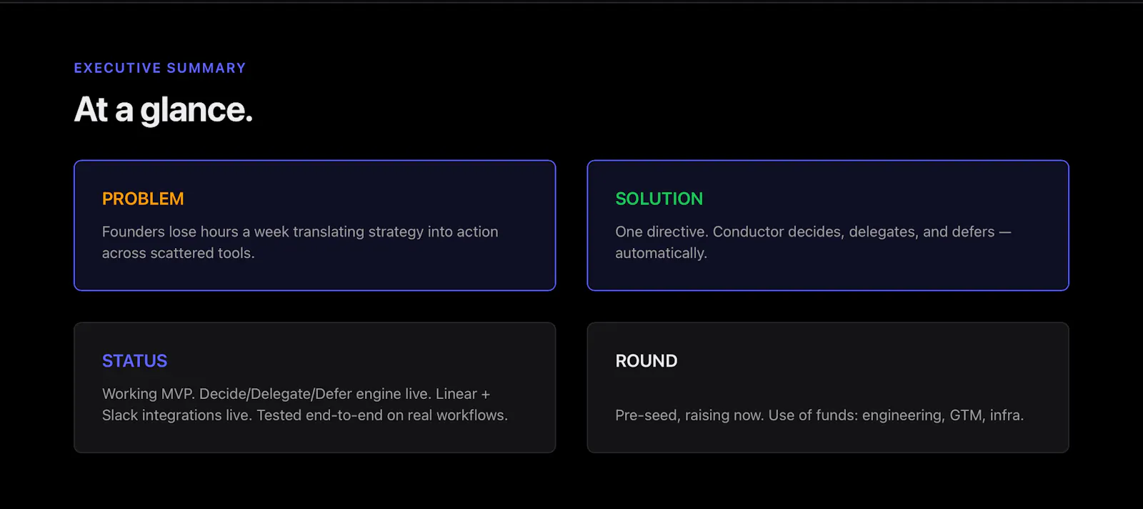 Conductor by Min15x - The Founder OS screenshot 3