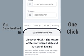 Decentralized Blog gallery image