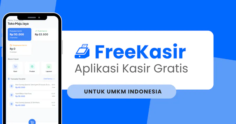FreeKasir screenshot 1