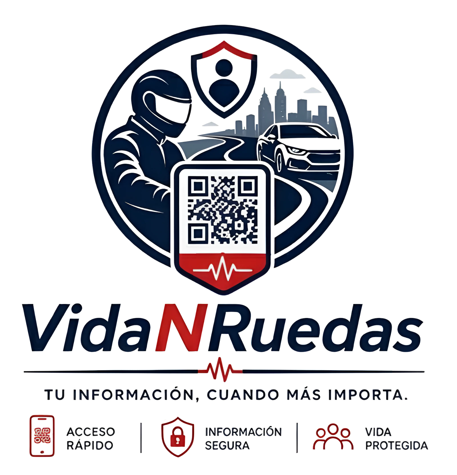 QR-based emergency profiles for riders screenshot 1