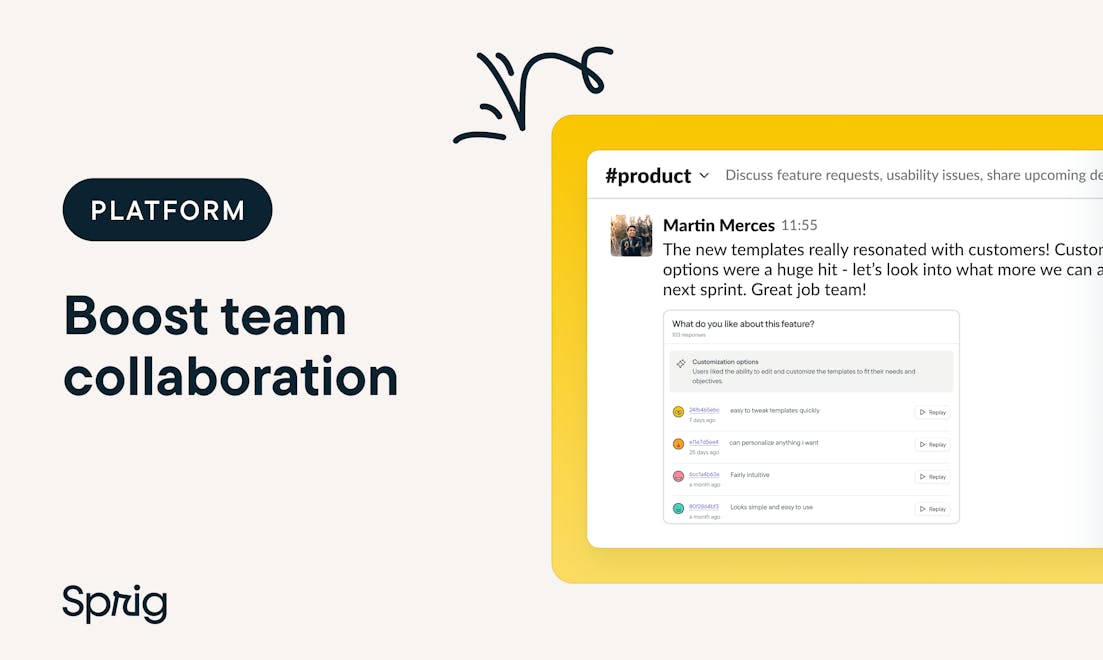 Sprig Replays & AI User Insights Gallery Image 4