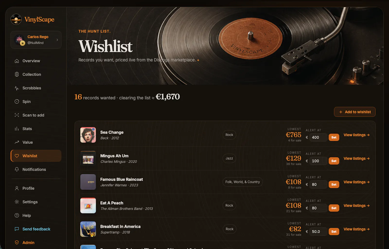 VinylScape screenshot 3