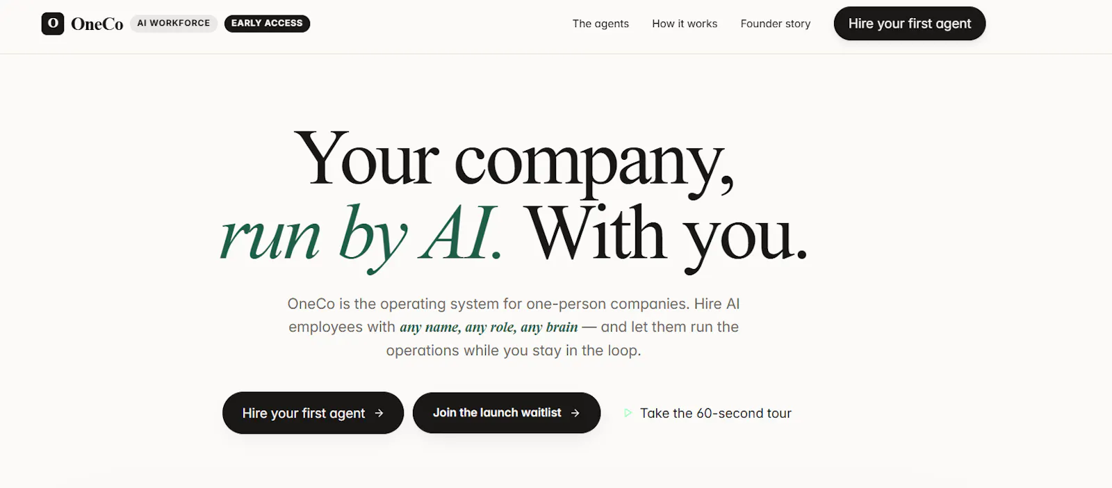 OneCO screenshot 1