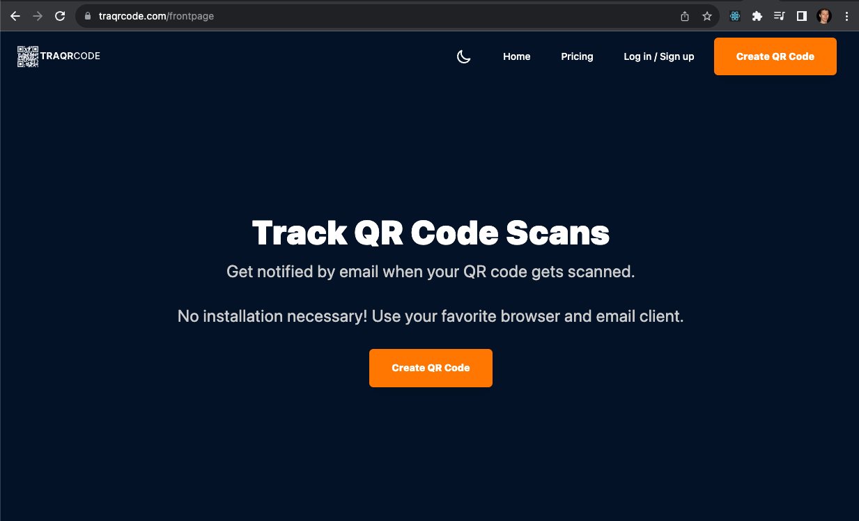 Mídia 1 de Traqrcode