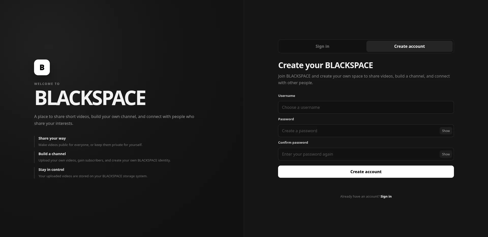 BLACKSPACE gallery image