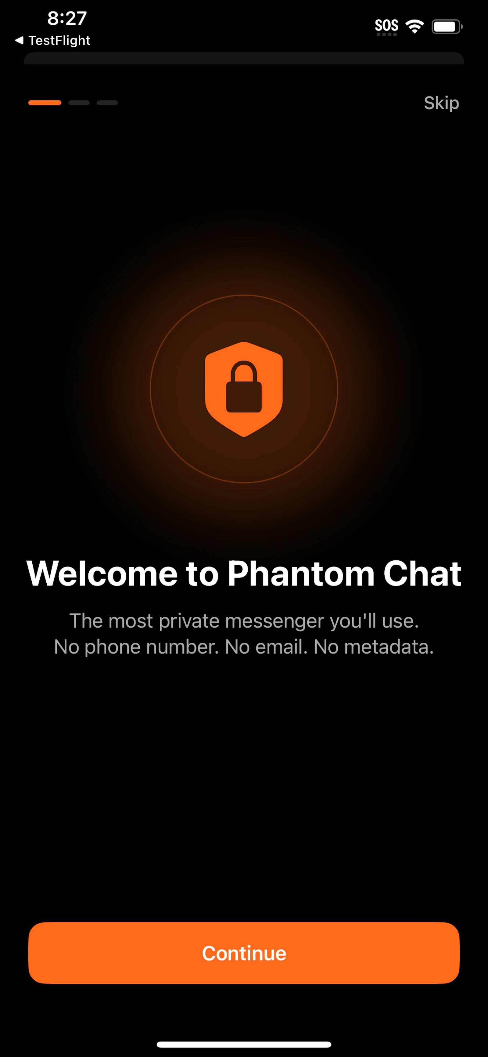 Phantom Chat Beta screenshot 2