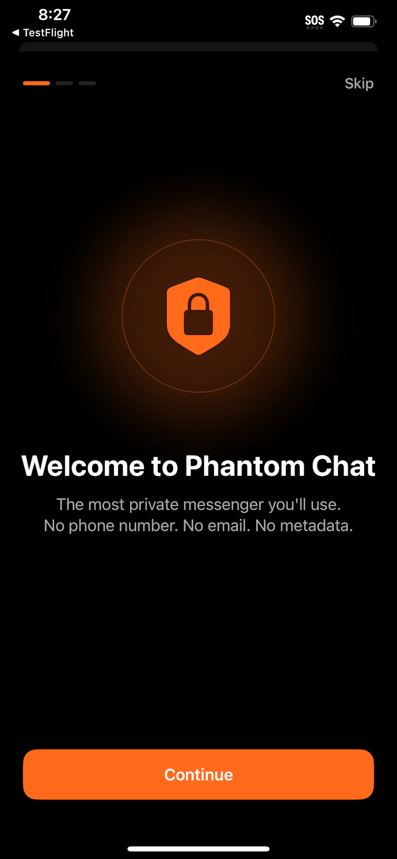 Phantom Chat Beta screenshot 2