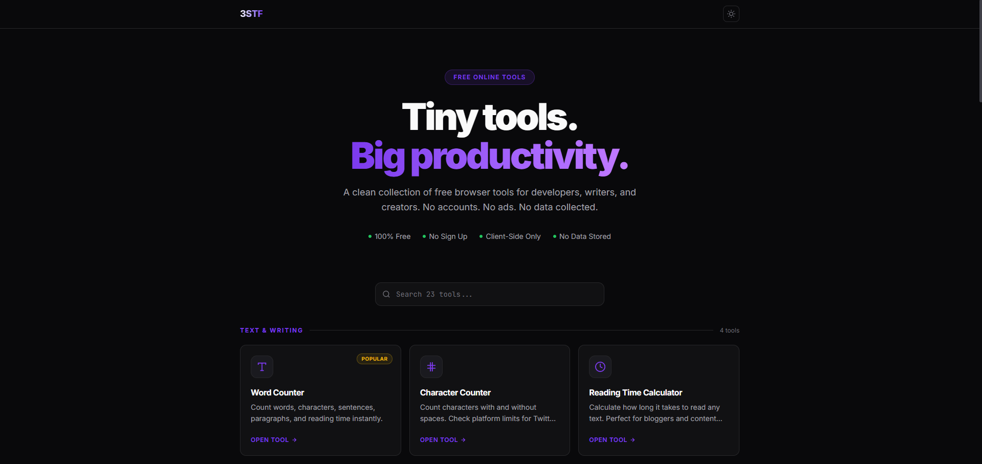 3STF Tools gallery image