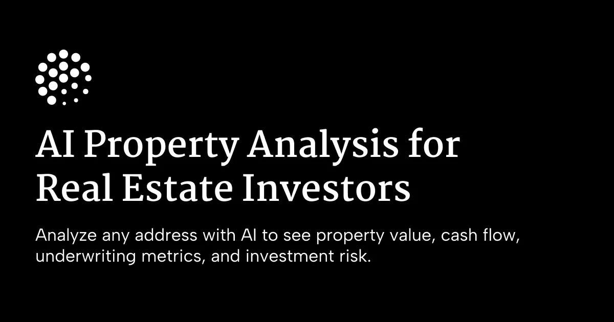 PropertyIQ AI 제품 배너