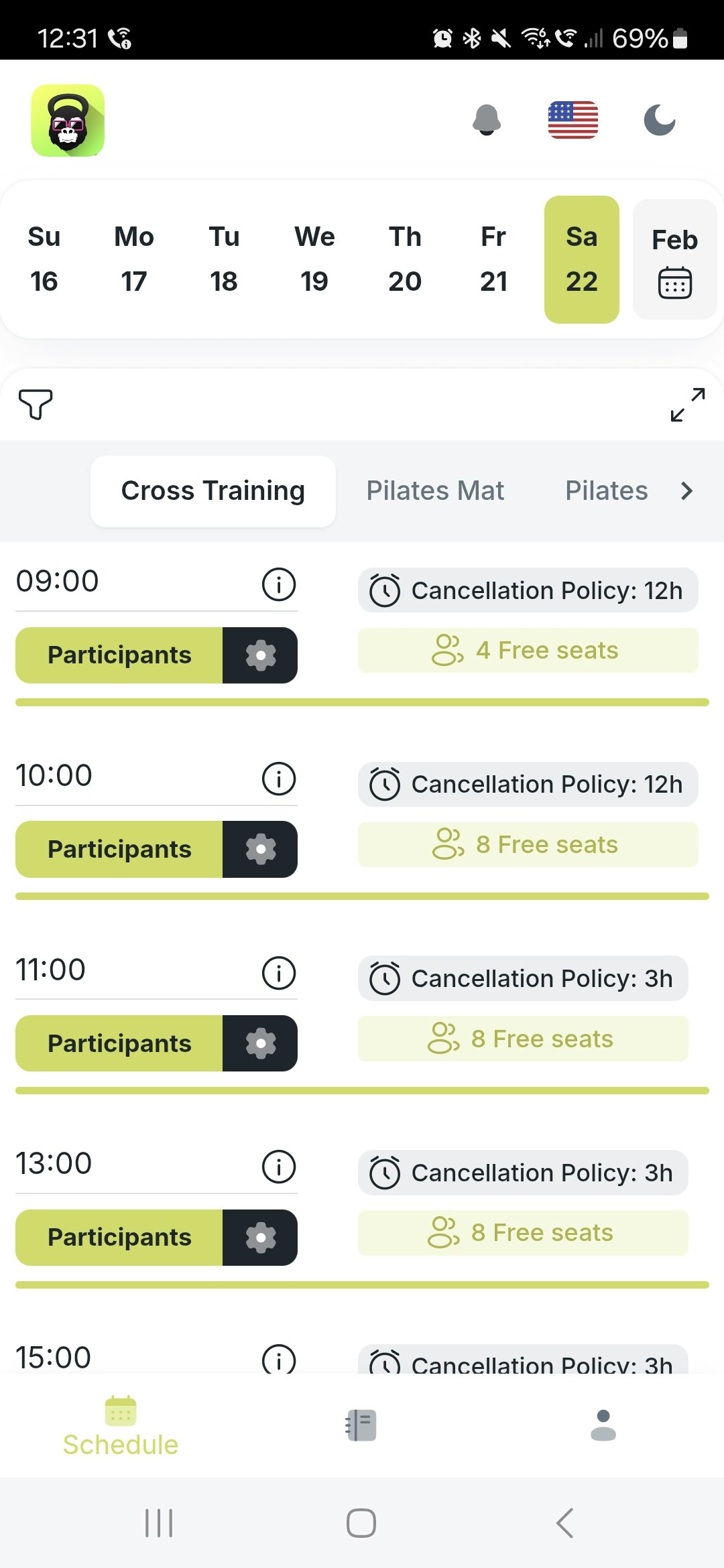 Gym Booking Platform - Rettu gallery image