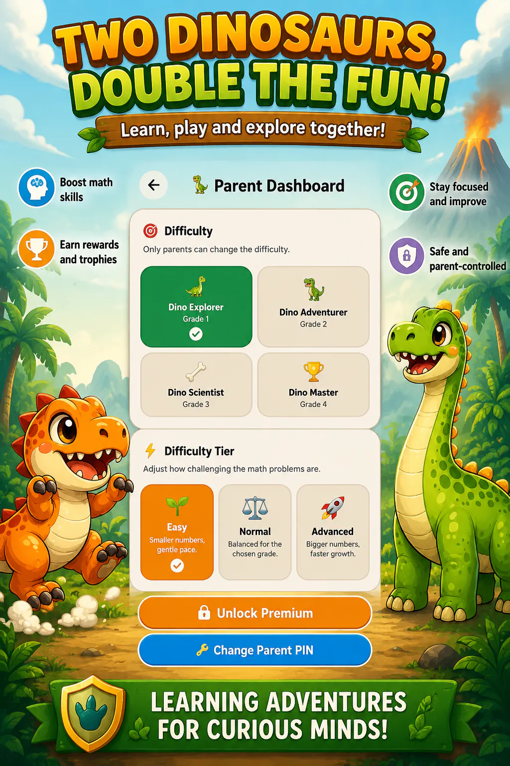 Dino-Detective: Math Adventure gallery image