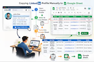 SyncToSheet - Export LinkedIn to Sheets gallery image