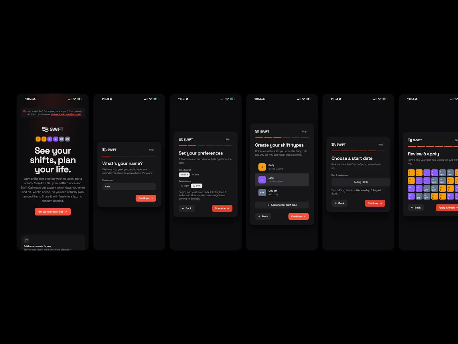 Swift Cal screenshot 4