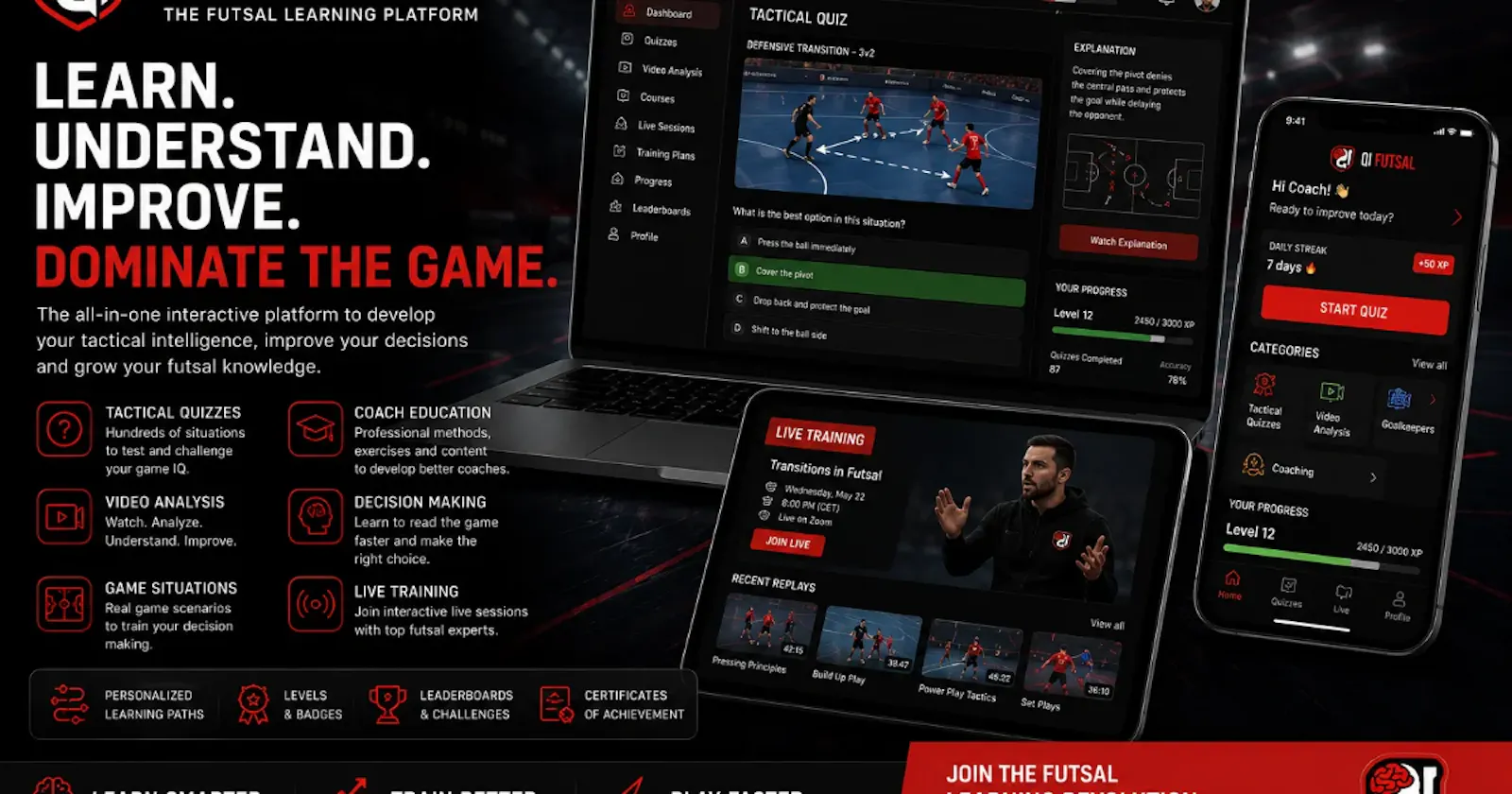 QI Futsal screenshot 1