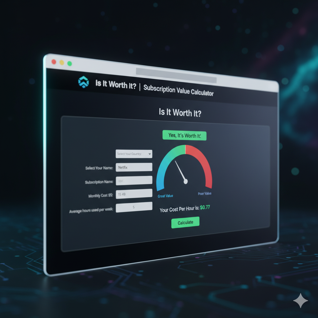 Média Checktheworth - Calculateur de valeur d'abonnement 2