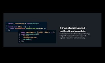 Web3 Notify API gallery image