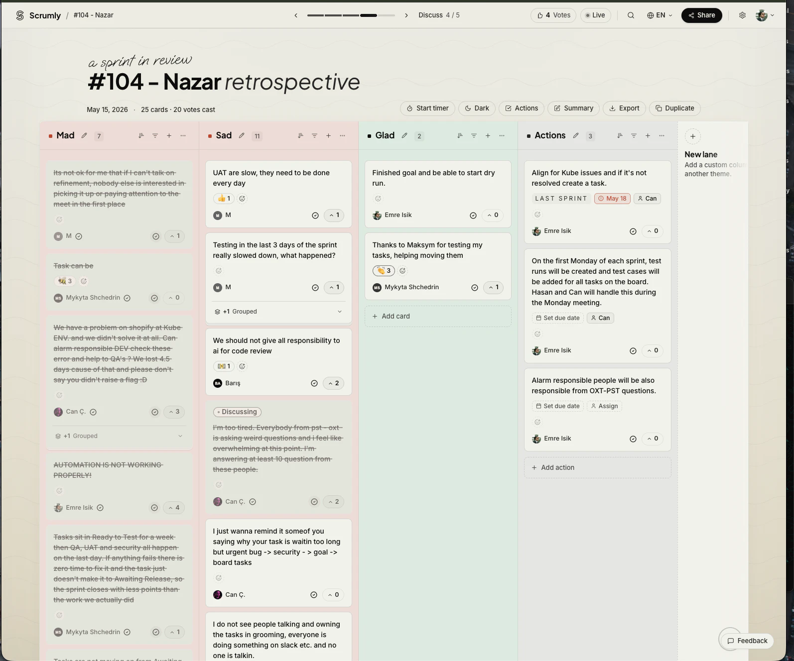 Scrumly Tools screenshot 2