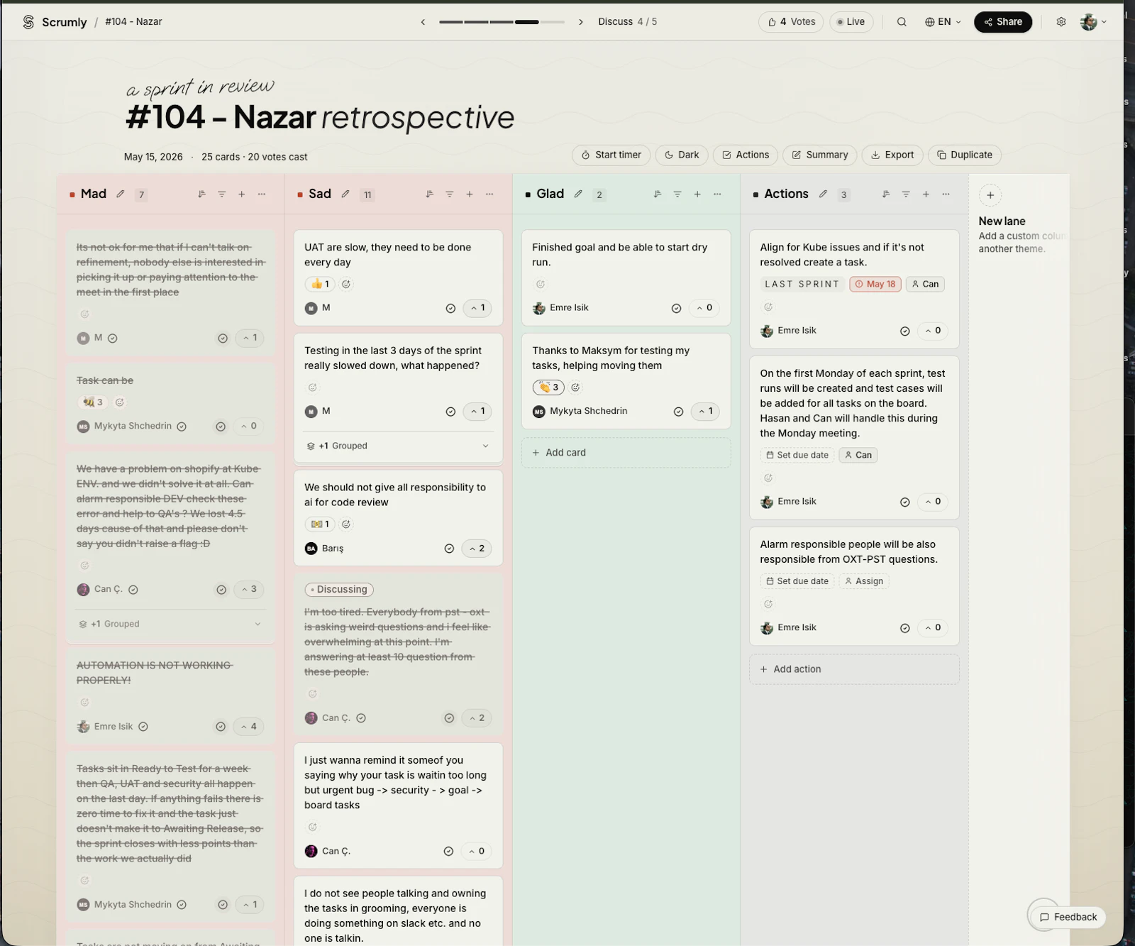 Scrumly Tools screenshot 2