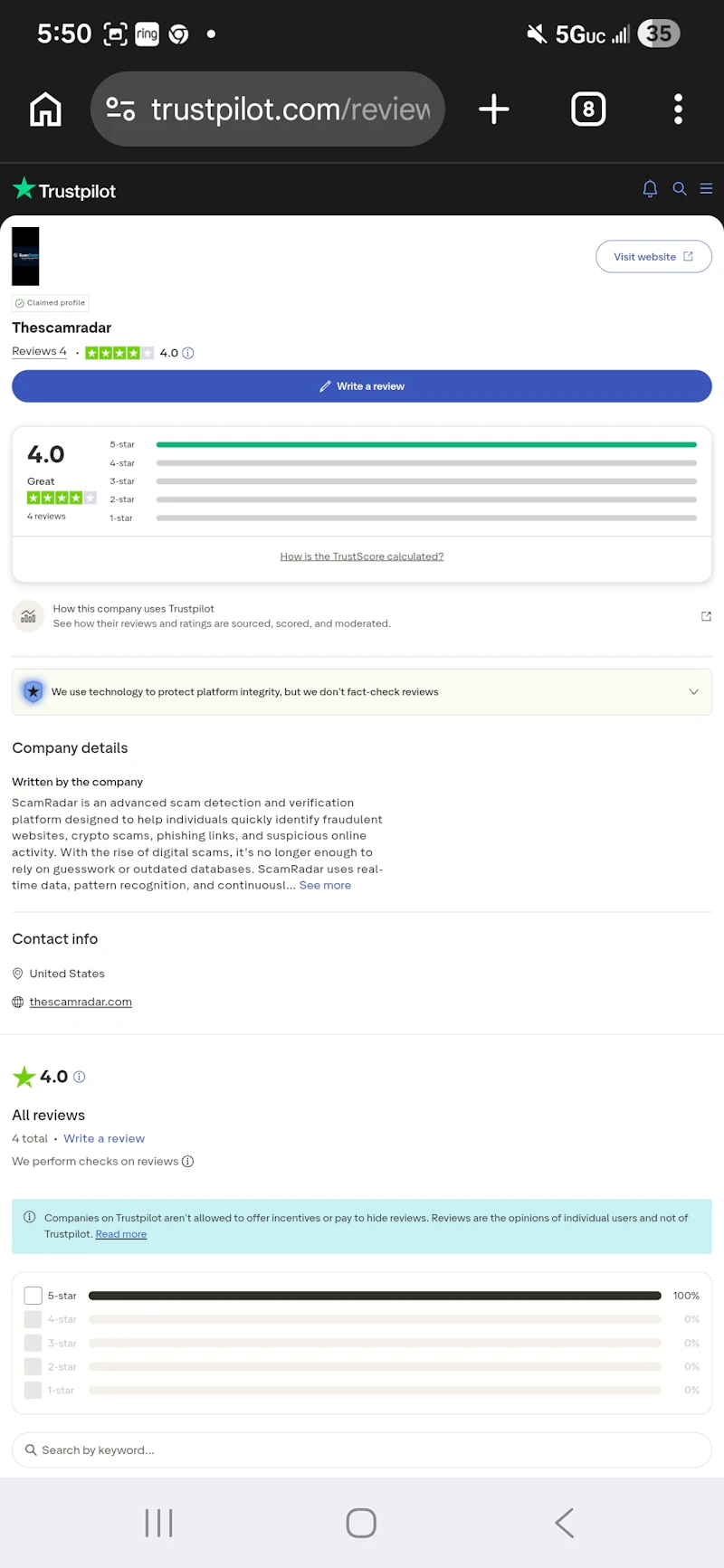 ScamRadar screenshot 5