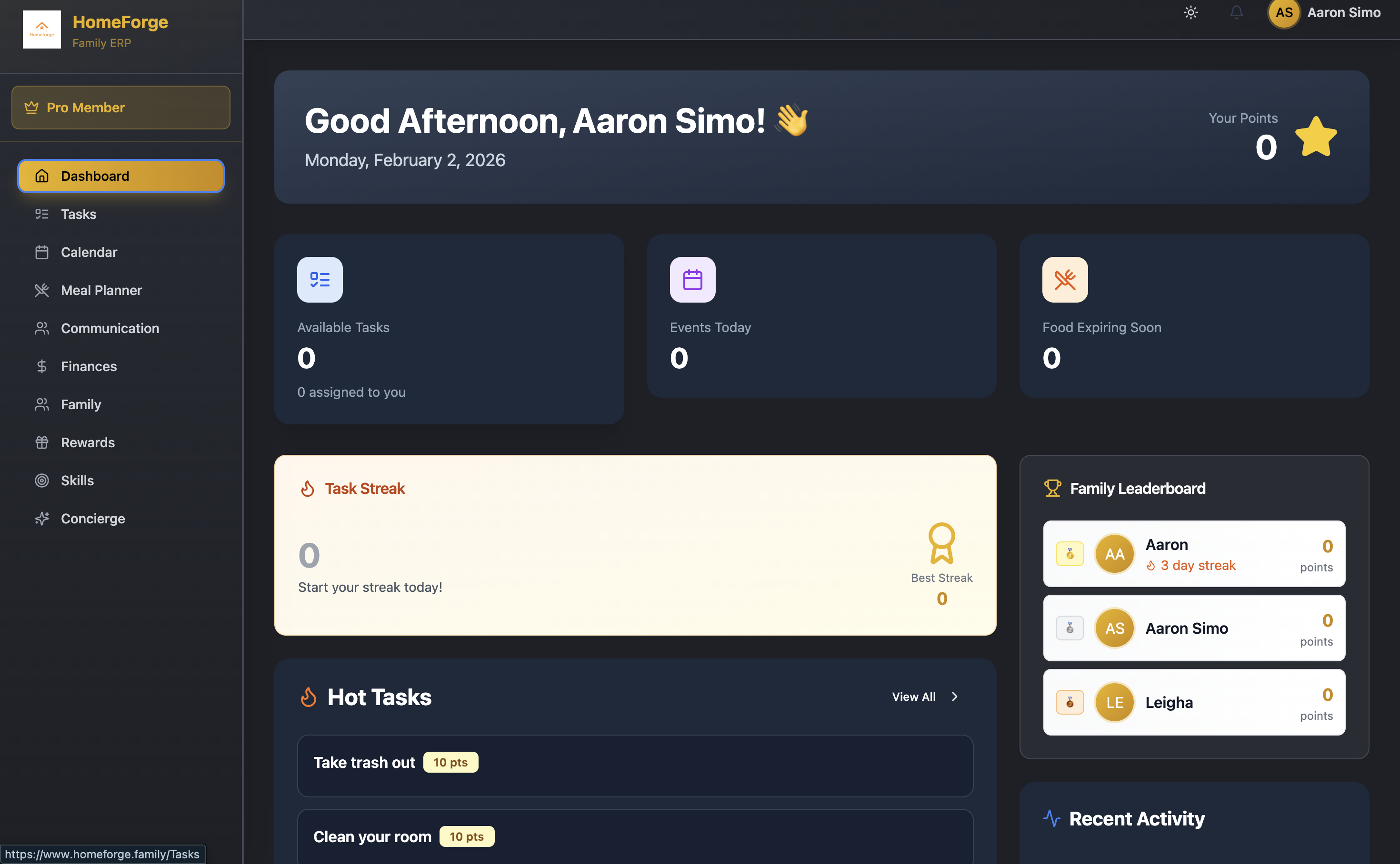 HomeForge - Screenshot 2 showing product features and functionality