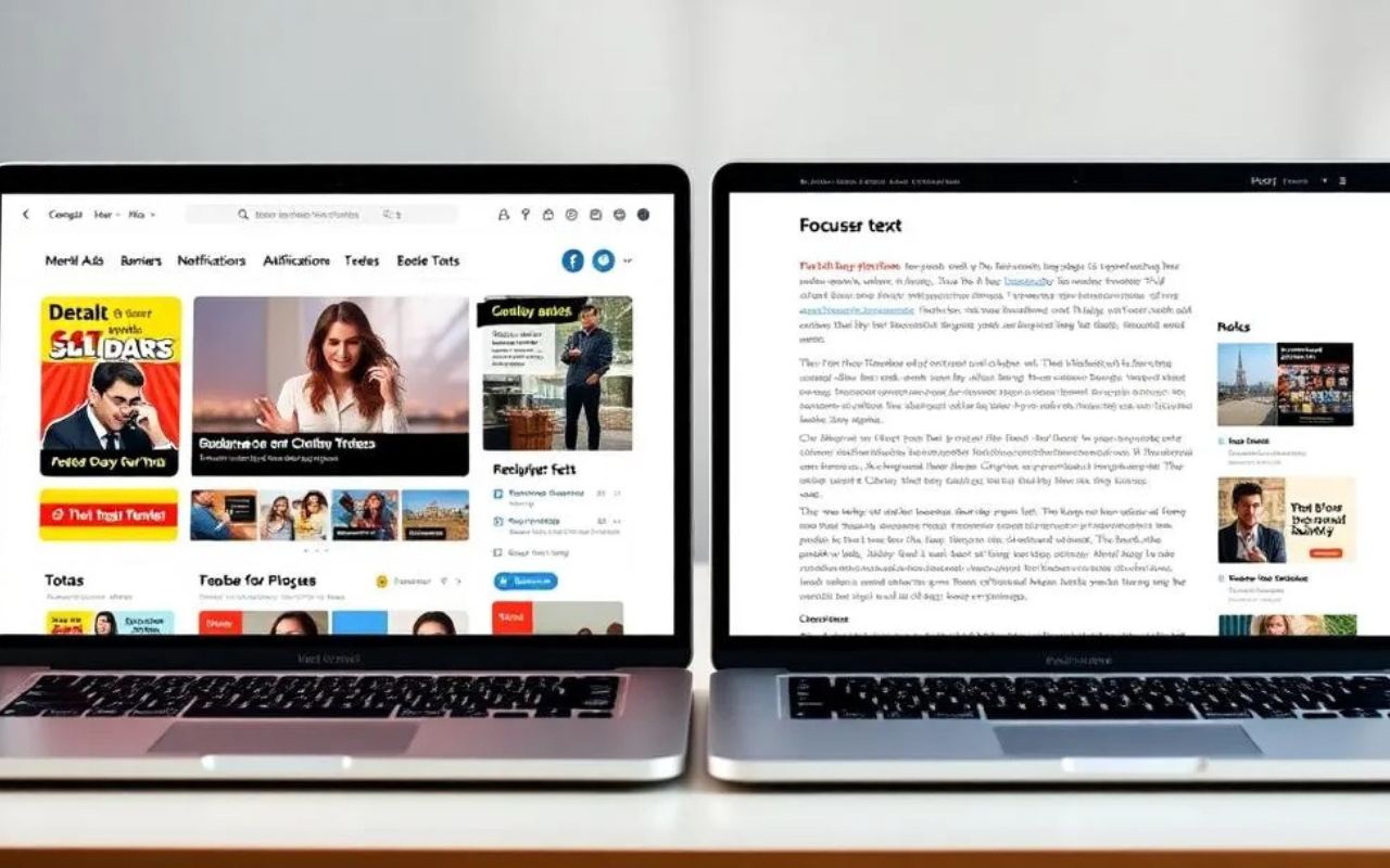 Focuscutter - Modalità di lettura pulita: un clic, nessuna distrazione. media 5