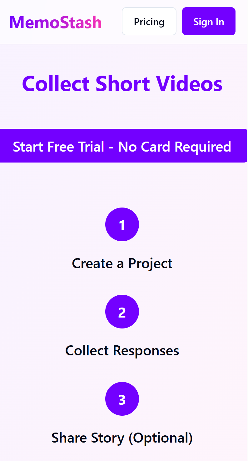 MemoStash - Screenshot 3 showing product features and functionality