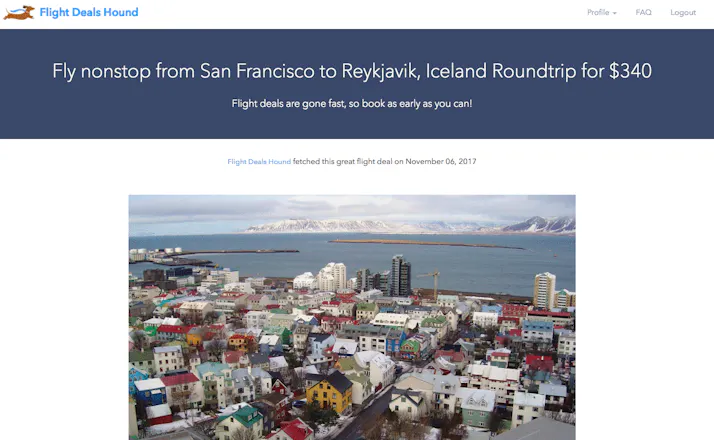 Flight Deals Hound gallery image