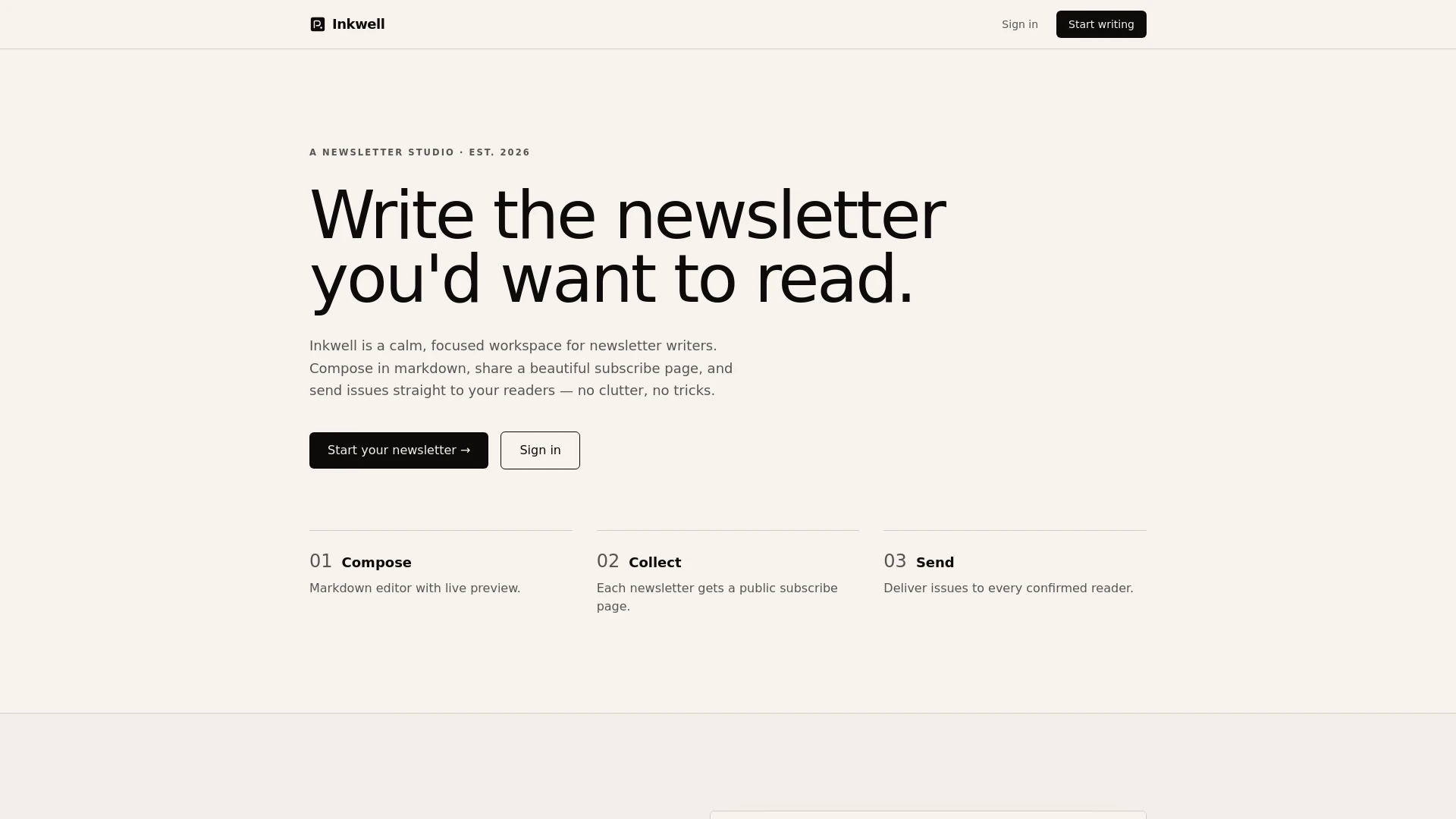 Inkwell 대표 미리보기