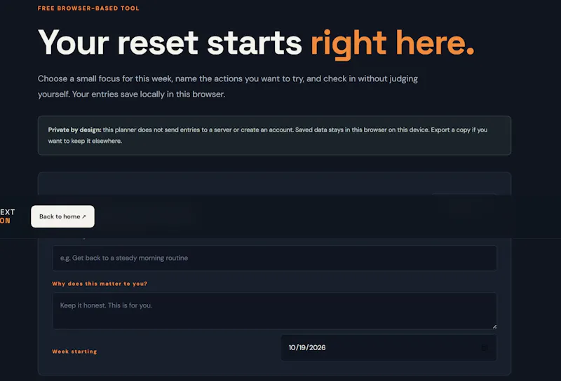 TheNextMissionReset screenshot 5